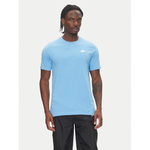Nike T-Shirt AR4997 Niebieski Regular Fit ze sklepu MODIVO w kategorii T-shirty męskie - zdjęcie 183652474