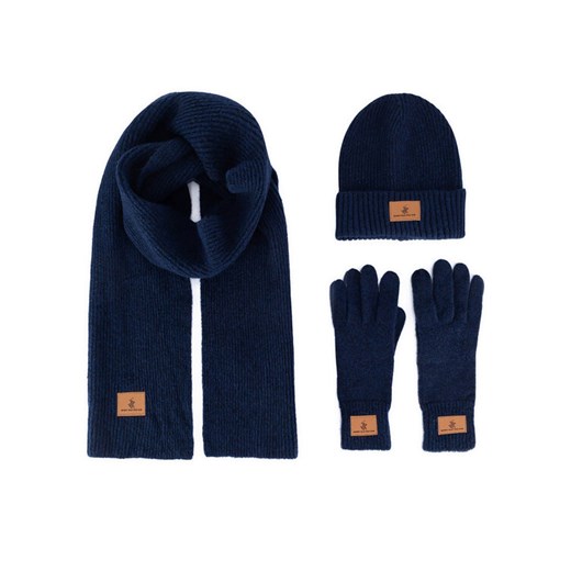 Beverly Hills Polo Club Zestaw czapka, szalik i rękawiczki BHPC-MC-001-AW24 NOSIZE MODIVO