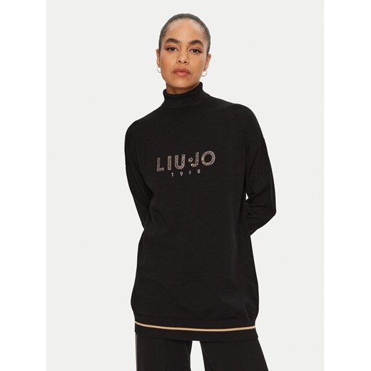 Liu Jo Sport Golf TF4316 MS63M Czarny Regular Fit ze sklepu MODIVO w kategorii Swetry damskie - zdjęcie 183652590