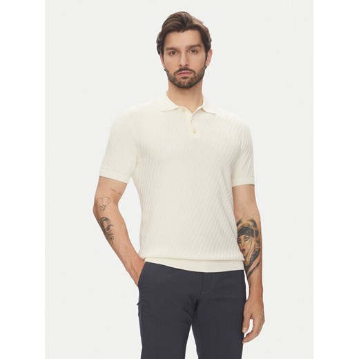 Pierre Cardin Polo C5 51314.5094 Szary Slim Fit ze sklepu MODIVO w kategorii T-shirty męskie - zdjęcie 183652594