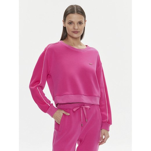 Liu Jo Sport Bluza TA4025 J4616 Różowy Regular Fit ze sklepu MODIVO w kategorii Bluzy damskie - zdjęcie 183652614
