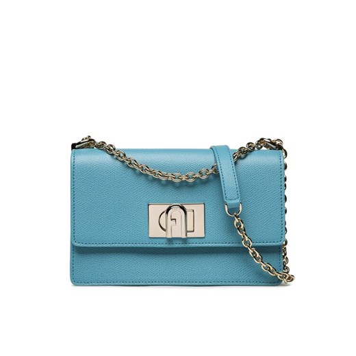 Torebka Furla BAFKACOARE0002254S1007 Niebieski ze sklepu eobuwie.pl w kategorii Kopertówki - zdjęcie 183652662