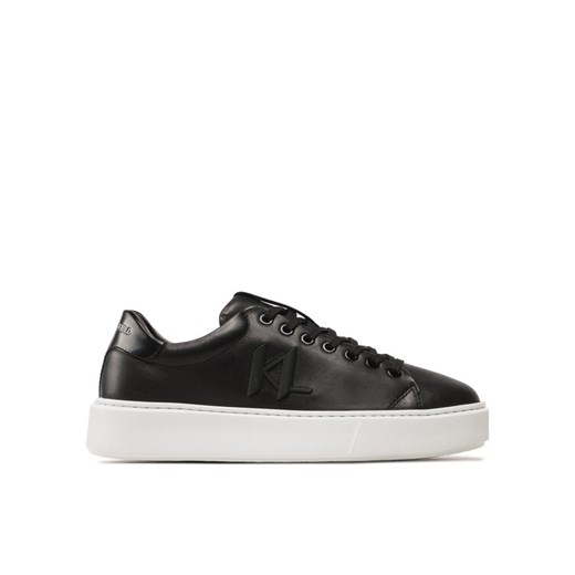 Sneakersy KARL LAGERFELD KL52215 Czarny ze sklepu eobuwie.pl w kategorii Buty sportowe męskie - zdjęcie 183652750