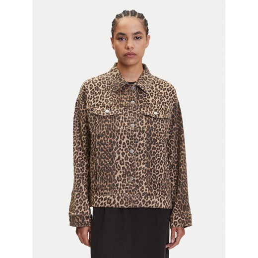 Vero Moda Kurtka jeansowa Tessa 10329961 Brązowy Oversize ze sklepu MODIVO w kategorii Kurtki damskie - zdjęcie 183652834
