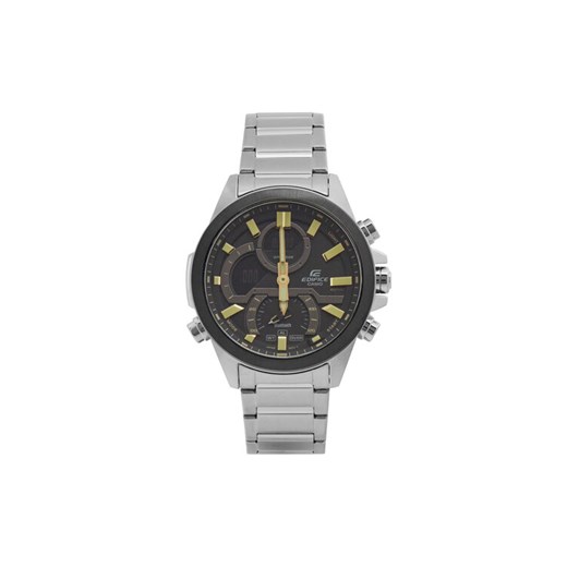 Casio Zegarek Edefice ECB-30DB-1A9EF Srebrny ze sklepu MODIVO w kategorii Zegarki - zdjęcie 183652841
