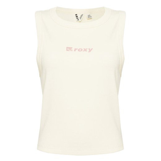 Roxy Top Iconic Days ERJKT04261 Écru Regular Fit ze sklepu MODIVO w kategorii Bluzki damskie - zdjęcie 183652853