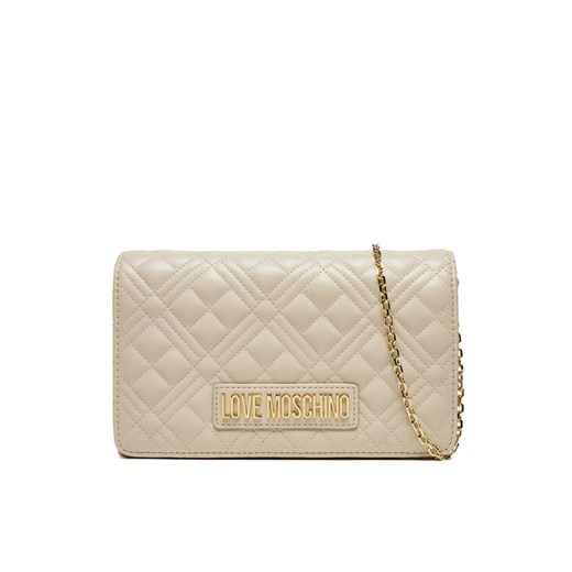 LOVE MOSCHINO Torebka JC4079PP1MLA0110 Écru ze sklepu MODIVO w kategorii Listonoszki - zdjęcie 183652881