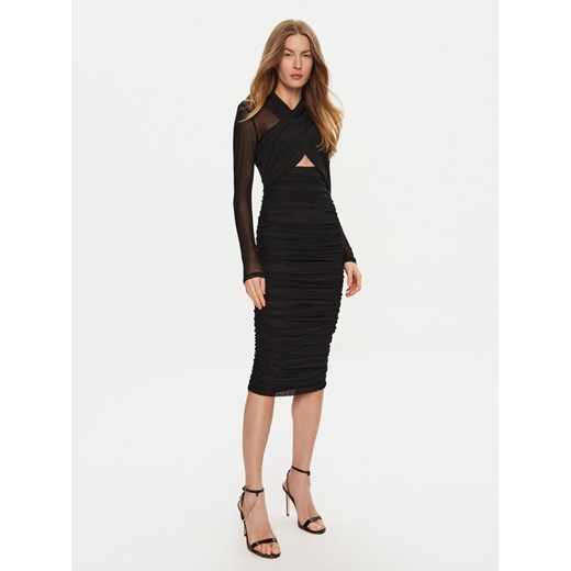 BARDOT Sukienka koktajlowa Aliyah 56305DB Czarny Slim Fit ze sklepu MODIVO w kategorii Sukienki - zdjęcie 183652940
