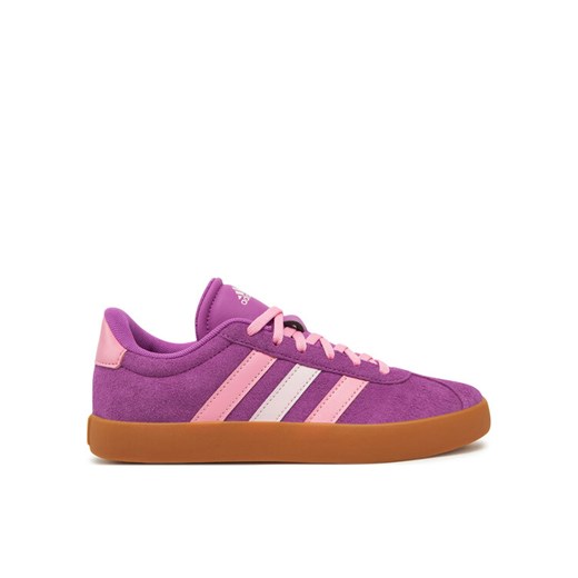 Sneakersy adidas VL Court 3.0 JH8726 Różowy ze sklepu eobuwie.pl w kategorii Buty sportowe dziecięce - zdjęcie 183652943