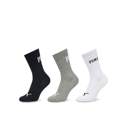 Puma Zestaw 3 par wysokich skarpet unisex 938632 Kolorowy ze sklepu MODIVO w kategorii Skarpetki damskie - zdjęcie 183652991