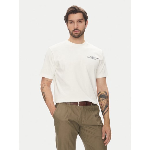 Marc O'Polo Denim T-Shirt 500 0007 261 Écru Oversize ze sklepu MODIVO w kategorii T-shirty męskie - zdjęcie 183653001