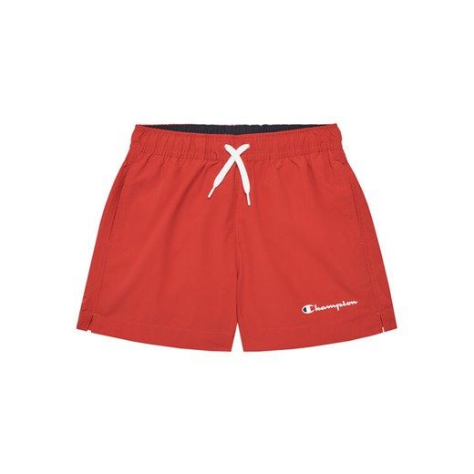 Champion Szorty kąpielowe 306772 Czerwony Regular Fit ze sklepu MODIVO w kategorii Kąpielówki chłopięce - zdjęcie 183653002