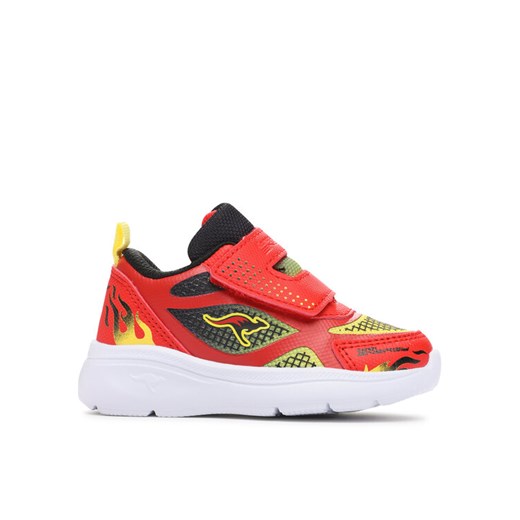 Sneakersy KangaRoos K-Iq Flint V 00003 000 6313 M Czerwony ze sklepu eobuwie.pl w kategorii Buty sportowe dziecięce - zdjęcie 183653061