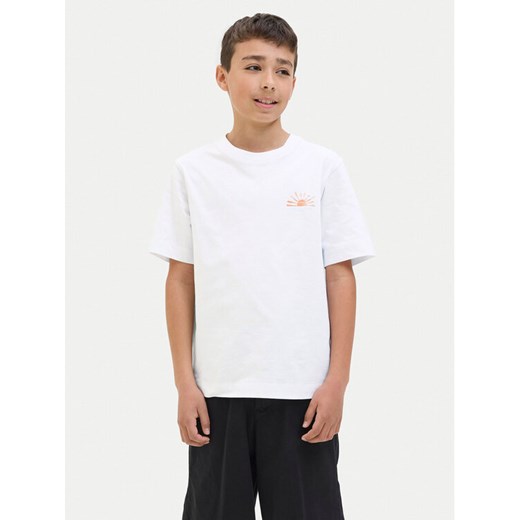 Jack&Jones Junior T-Shirt Canggu 12278649 Biały Relaxed Fit ze sklepu MODIVO w kategorii T-shirty chłopięce - zdjęcie 183653072