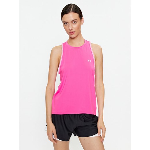 Under Armour Top Knockout Novelty Tank 1379434 Różowy Loose Fit ze sklepu MODIVO w kategorii Bluzki damskie - zdjęcie 183653130