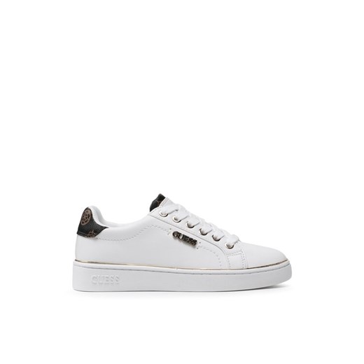 Guess Sneakersy Beckie FL7BKI ELE12 Biały ze sklepu MODIVO w kategorii Trampki damskie - zdjęcie 183653142