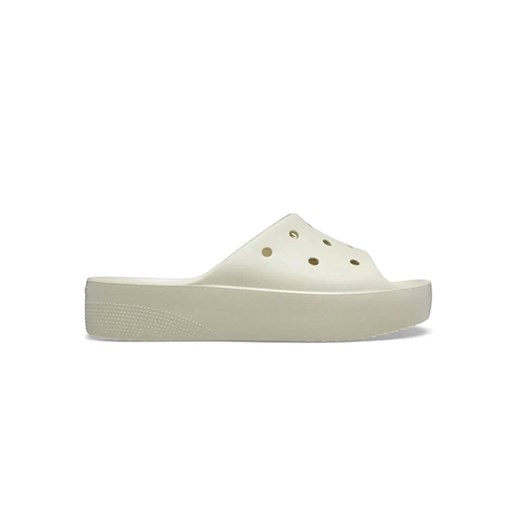 Crocs Klapki &quot;Classic Platform&quot; w kolorze beżowym ze sklepu Limango Polska w kategorii Klapki damskie - zdjęcie 183658631