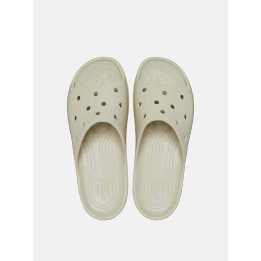 Crocs Klapki "Classic Platform" w kolorze beżowym Crocs 34/35 okazja Limango Polska