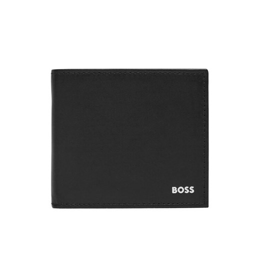 Duży Portfel Męski BOSS 50546152 Czarny ze sklepu eobuwie.pl w kategorii Portfele męskie - zdjęcie 183658893