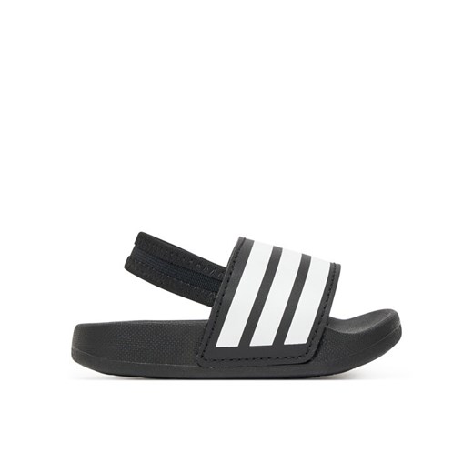 Sandały adidas adilette Estrap JR5323 Czarny ze sklepu eobuwie.pl w kategorii Sandały dziecięce - zdjęcie 183658914