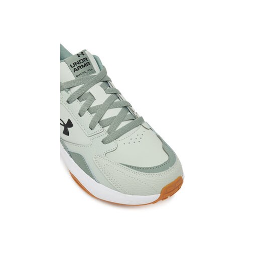 Buty sportowe męskie Under Armour zielone sznurowane 