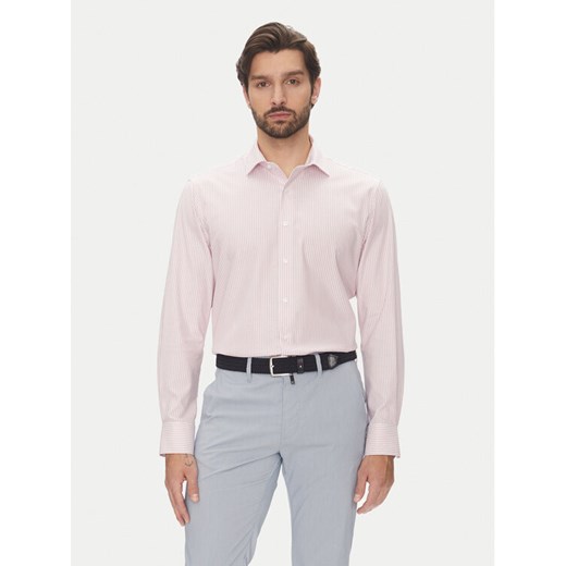 Pierre Cardin Koszula C6 11004.0406 Różowy Modern Fit ze sklepu MODIVO w kategorii Koszule męskie - zdjęcie 183660051