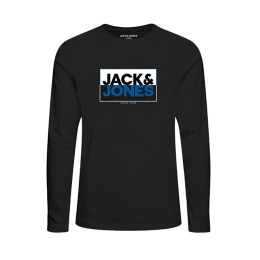 Jack&Jones Junior Bluzka 12251462 Czarny Standard Fit ze sklepu MODIVO w kategorii T-shirty chłopięce - zdjęcie 183660084