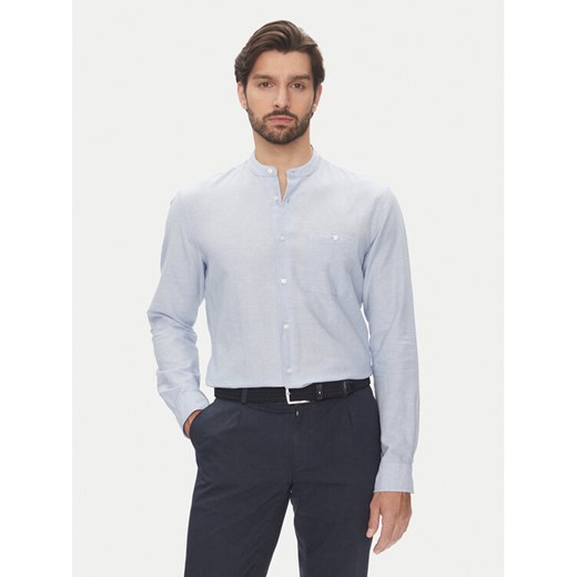 Pierre Cardin Koszula C6 41009.0480 Błękitny Modern Fit ze sklepu MODIVO w kategorii Koszule męskie - zdjęcie 183660114