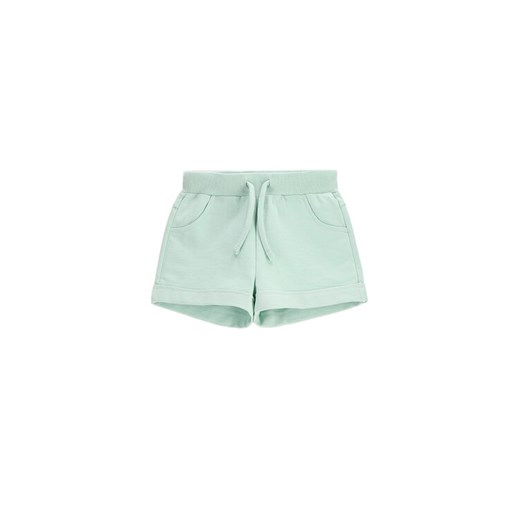 Coccodrillo Szorty sportowe WC5120401VGC Zielony Regular Fit ze sklepu MODIVO w kategorii Spodenki dziewczęce - zdjęcie 183660123