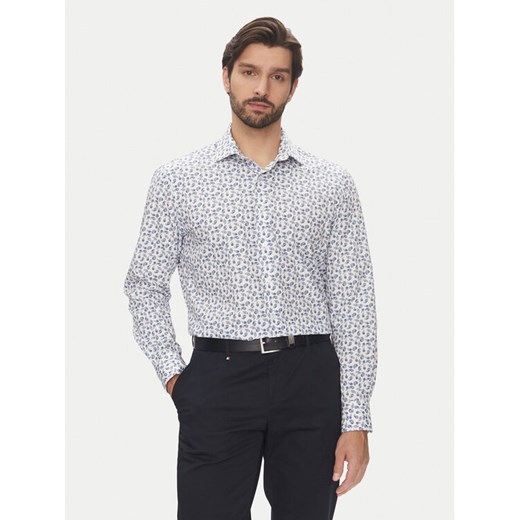 Pierre Cardin Koszula C6 11004.0409 Granatowy Modern Fit ze sklepu MODIVO w kategorii Koszule męskie - zdjęcie 183660130