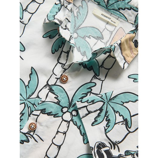 Reserved - Koszula Mickey Mouse - złamana biel Reserved 86 (12-18 m.) Reserved