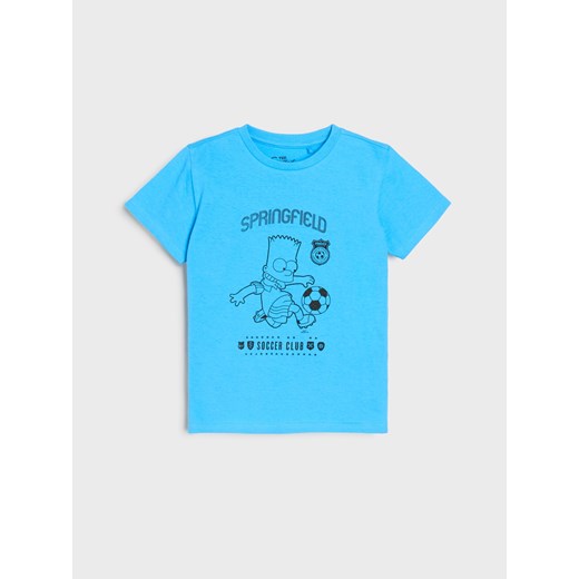 Sinsay - Koszulki 2 pack The Simpsons - wielobarwny Sinsay 128 (7-8 l) Sinsay