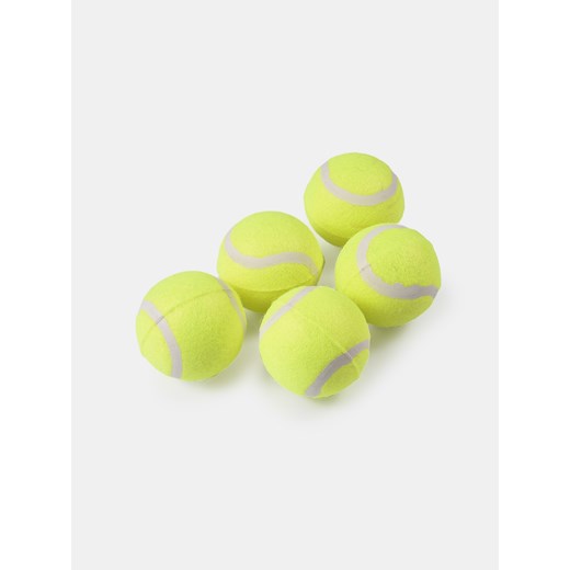 Sinsay - Zabawka dla psa - Piłki tenisowe 5 pack - żółty Sinsay One Size Sinsay