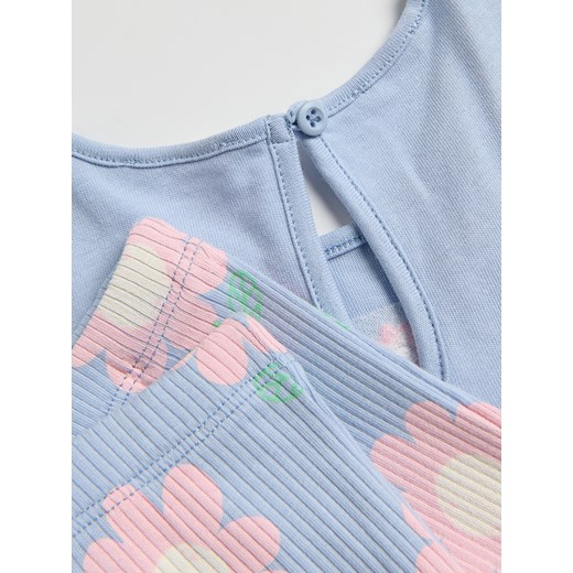 Reserved - Bawełniany komplet - jasnoniebieski Reserved 110 (4-5 lat) Reserved