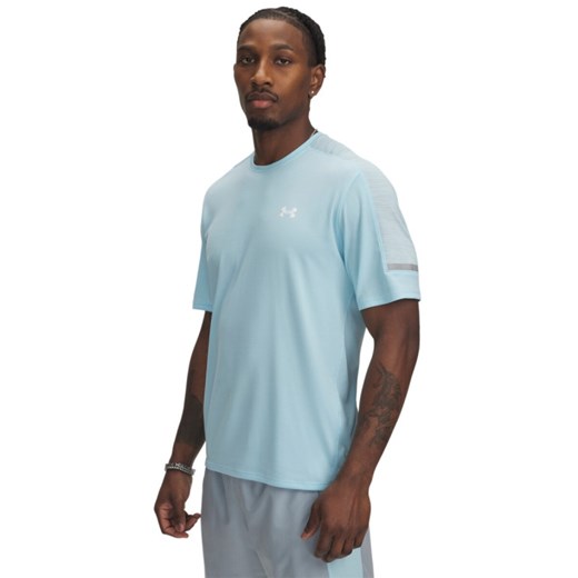 Męska koszulka treningowa Under Armour UA Tech Utility SS - niebieski ze sklepu Sportstylestory.com w kategorii T-shirty męskie - zdjęcie 183666202