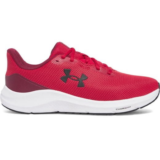 Męskie buty do biegania Under Armour UA Charged Pursuit 4 - czerwone ze sklepu Sportstylestory.com w kategorii Buty sportowe męskie - zdjęcie 183666292