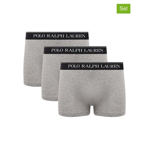 Ralph Lauren Underwear Bokserki (3 pary) w kolorze szarym ze sklepu Limango Polska w kategorii Majtki męskie - zdjęcie 183666401