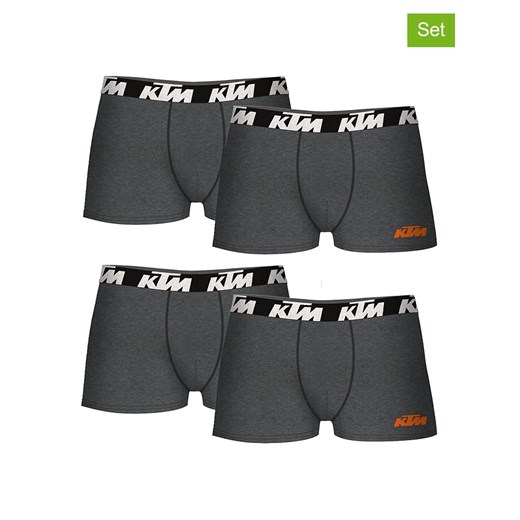 KTM Bokserki (4 pary) w kolorze antracytowym Ktm L Limango Polska promocja
