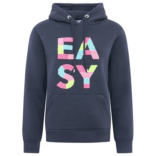 Zwillingsherz Bluza &quot;EASY&quot; w kolorze granatowym ze sklepu Limango Polska w kategorii Bluzy damskie - zdjęcie 183666741