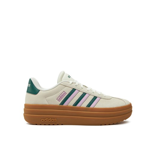 Sneakersy adidas VL Court Bold JI1788 Beżowy ze sklepu eobuwie.pl w kategorii Buty sportowe damskie - zdjęcie 183668192