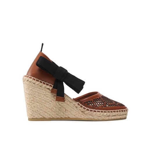 Espadryle PINKO Patty Sandalo PE 22 BLKS1 1H211A Y86A Brązowy Pinko 40 eobuwie.pl