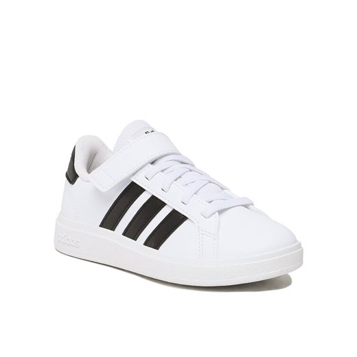 Sneakersy adidas Grand Court 2.0 El K GW6521 Biały 28 eobuwie.pl