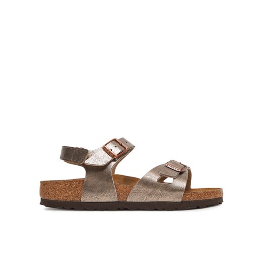Sandały Birkenstock Kumba 1029445 D Brązowy ze sklepu eobuwie.pl w kategorii Sandały dziecięce - zdjęcie 183668263