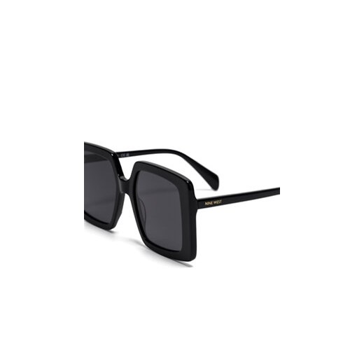 Okulary przeciwsłoneczne Nine West NW 6629S Czarny Nine West NOSIZE eobuwie.pl