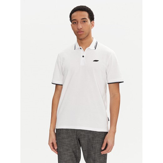 Jack&Jones Polo Pacer 12273303 Biały Regular Fit ze sklepu MODIVO w kategorii T-shirty męskie - zdjęcie 183669471