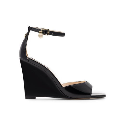 Nine West Sandały ALAYNA FF-2155 Czarny Nine West 41 MODIVO