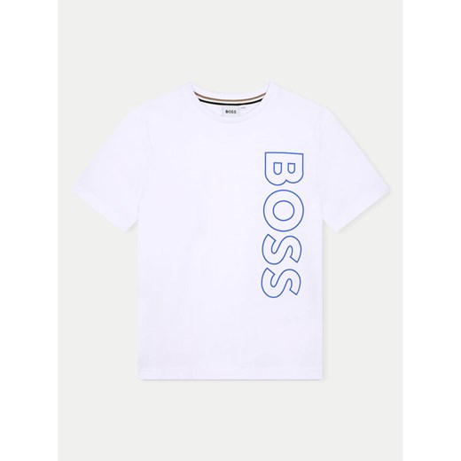 Boss T-Shirt J51206 D Biały Regular Fit ze sklepu MODIVO w kategorii T-shirty chłopięce - zdjęcie 183669541