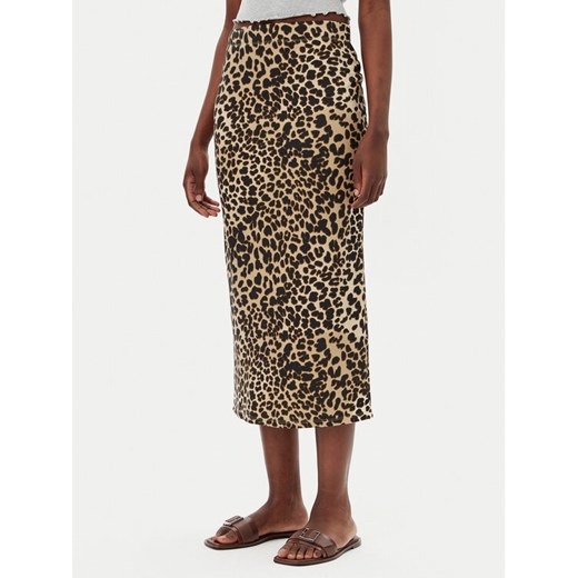 JDY Spódnica ołówkowa Ivy 15347463 Brązowy Slim Fit ze sklepu MODIVO w kategorii Spódnice - zdjęcie 183669624
