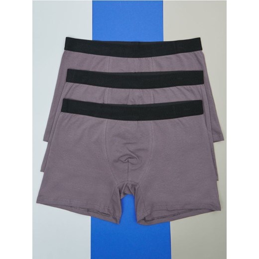 Sinsay - Bokserki Classic 3 pack - wielobarwny Sinsay L Sinsay