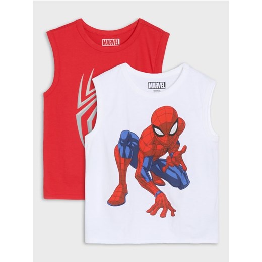 Sinsay - Koszulki 2 pack Spider-Man - wielobarwny ze sklepu Sinsay w kategorii T-shirty chłopięce - zdjęcie 183672213
